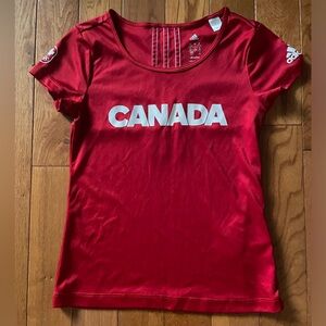 Adidas short sleeves tees -> Team Canada